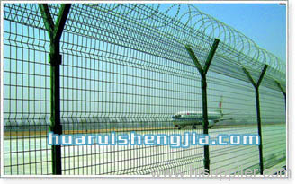 pvc airport fence
