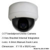 3.5&quot; Vandalproof Dome CCTV Cameras