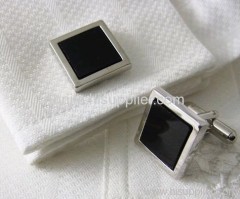 Classic Black Opal Cufflinks