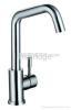 single lever stainless steel kitchen faucet