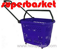 Highbright wheeled shopping baskets