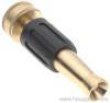 Brass hose water maxi-flow nozzle fitting