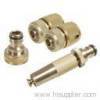 Brass hose water spiral jet nozzle fitting 3&quot;,3.5&quot;,4&quot;