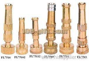 garden brass high pressure nozzle