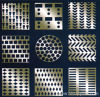 Perforated metal sheet