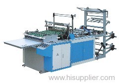 Computer control heat cutting bag making machine