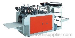 heat sealing and heat cutting bag making machine