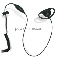 Two way radio ear hook/ear hanger