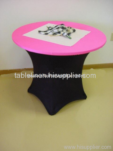 spandex cocktail table cover