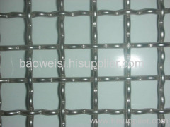 Crimped wire mesh