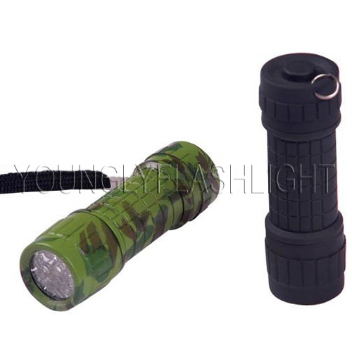 9 Leds Plastic Flashlight