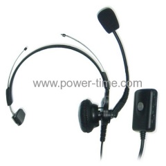 Two way radio headset