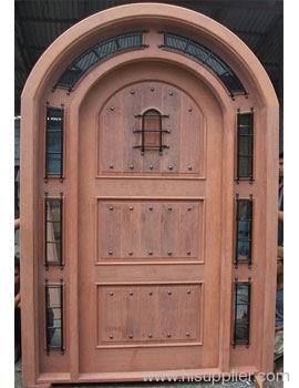 Colonial wood door