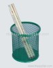 Green Mesh Pen Cup