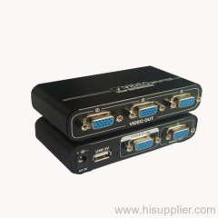 1 to 4 Port VGA Video Splitter