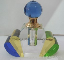 crystal perfume bottle