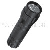 9 LEDs flashlight