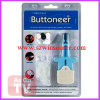 Buttoneer button fastener