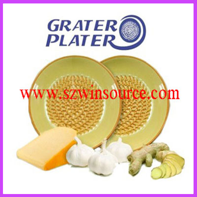 Grater plater