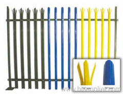 mixed type palisade fences