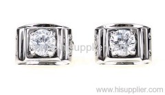 Crystal Cufflinks