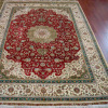 Persian Silk Rug/Carpet : 400 Lines Silk Carpet