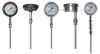 Exhaust gas dial thermometer