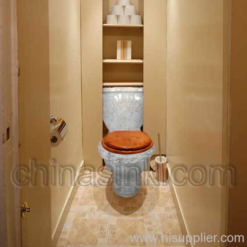 carrara stone toilet ，bathroom project