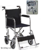 Stainless steel Transport Wheelchair