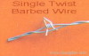 single twist barbed wire