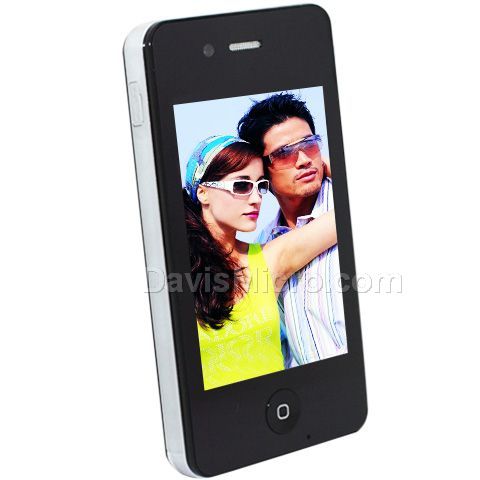 Hiphone 4GS Quad Band Dual Cards with Wifi Analog TV Java GPS Touch Screen Cell Phone