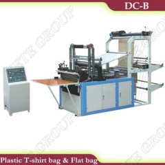 DC-B Model Two Line Double-Layer T-shirt Bag Making Machine