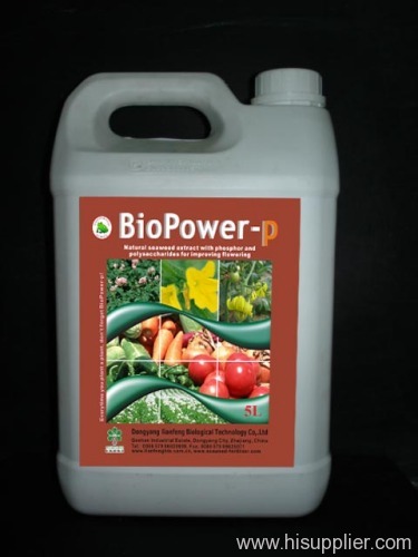 Biopower-p Seaweed fertilizer, fermented seaweed Extract, compound fertilizer