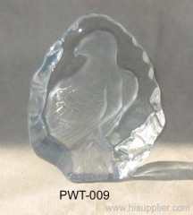 glass paperweight