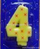 Promotion Birthday Number Candle