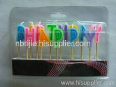 Promotion Birthday Letter Candle