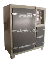 Far-infrared welding electrode ovens