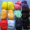 Colour viscose staple fiber