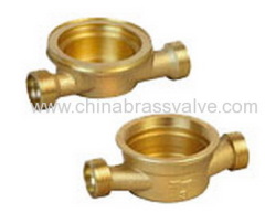 Brass Water Meter Body