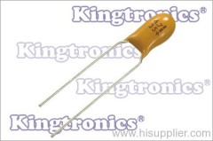 dipped tantalum capacitor