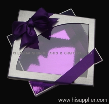 ribbon gift box, Valentines Day gift box,