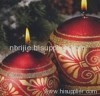 2011 New Red Christmas Ball Candle