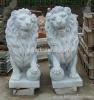 marble carving lion