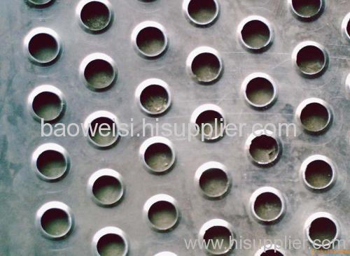 Round opening perforated metals