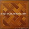 Teak parquet wood flooring