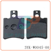 Motorcycle brake pads