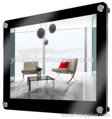 wall mounted acrylic photo frame