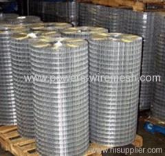 Welded wire mesh roll