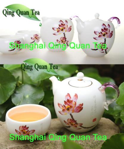 celadon porcelain teapot and tea set top quality porcelain tea set