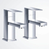 Luxury Square Basin Pillar Taps